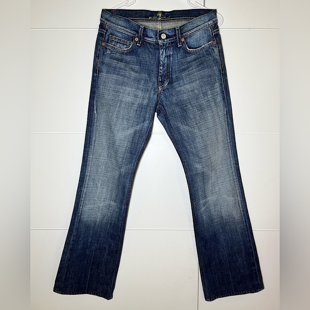 7 For All Mankind Bootcut Flynt Wash Jeans Size 32